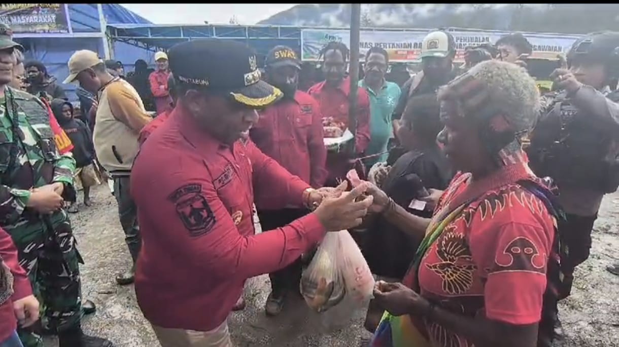 Tekan Inflasi daerah, Pemda Puncak Gelar Pasar Murah